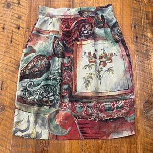 Vintage Melrose Petites A-Line Skirt, Size 10